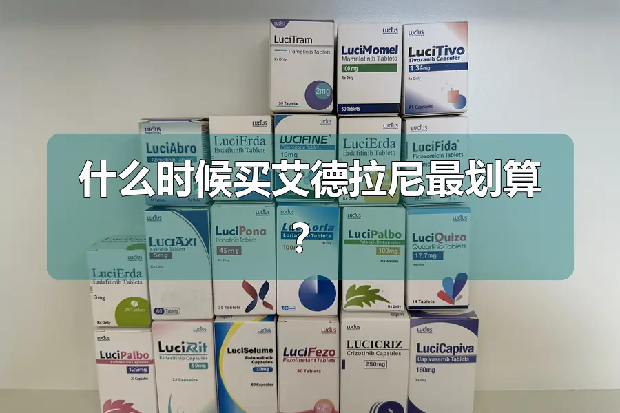 什么时候买艾德拉尼最划算?